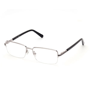 Guess Gu50044 Silver Rectangle Eyeglasses for Women, Metal frame