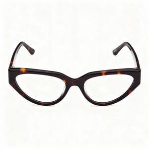 Guess Gu50113 Rectangle Eyeglasses for Women — front view, Plastic