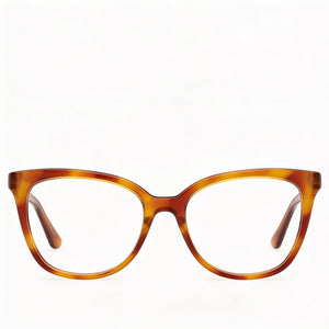 Guess Gu50114 Square Eyeglasses for Women — front view, Plastic