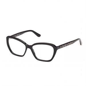 Guess GU50115 Black Rectangle Eyeglasses for Women, Plastic frame