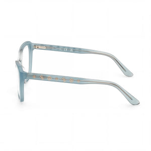 Guess GU50115 Rectangle Eyeglasses for Women — front view, Plastic