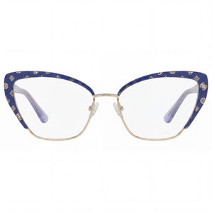 Guess GU50122 Cat Eye Eyeglasses for Women — front view, Metal