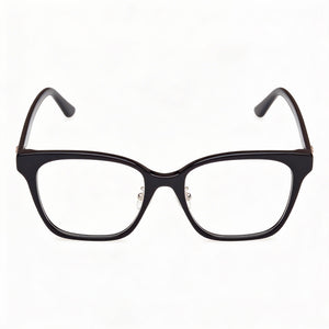 Guess Gu50153-d Rectangle Eyeglasses for Men — front view, Plastic