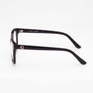 Guess Gu50153-d Rectangle Eyeglasses for Men — front view, Plastic