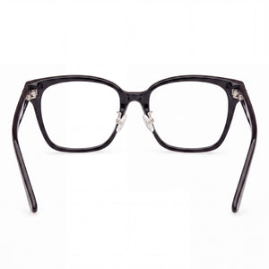 Guess Gu50153-d Rectangle Eyeglasses Men — side view, Black Plastic temples