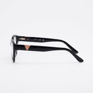 Guess Gu50162 Cat Eye Eyeglasses for Women — front view, Blue