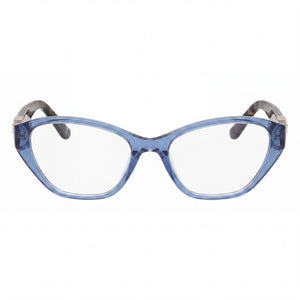 Guess Gu50162 Cat Eye Eyeglasses for Women — front view, Blue