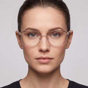 Guess Gu50179 Gold Eyeglasses Women — lifestyle wear, fashion-forward daily accessory