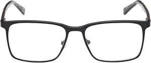 Guess GU50193 Rectangle Eyeglasses for Men — front view, Stainless Steel