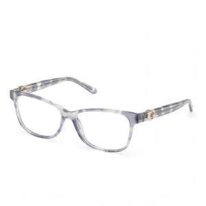 Guess Gu50227 Gray Rectangle Eyeglasses for Women, Plastic frame