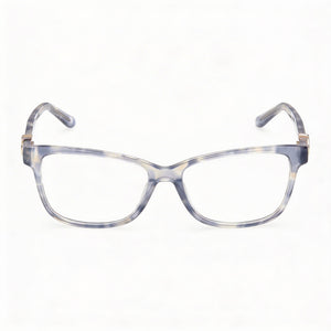 Guess Gu50227 Rectangle Eyeglasses for Women — front view, Plastic