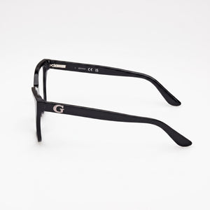 Guess Gu50235 Rectangle Eyeglasses for Women — front view, Plastic