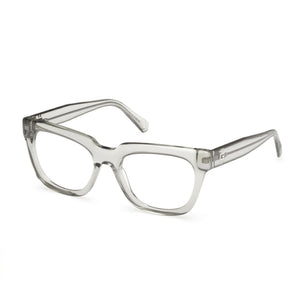 Guess Gu50238 Transparent Rectangle Eyeglasses Unisex, Plastic frame