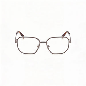 Guess GU50240 Rectangle Eyeglasses for Men — front view, Metal
