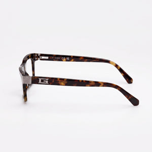 Guess Gu50242 Rectangle Eyeglasses Unisex — front view, Plastic