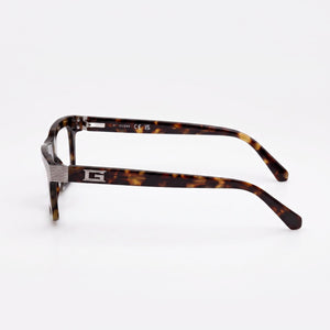 Guess Gu50242 Rectangle Eyeglasses Unisex — front view, Plastic