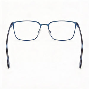 Guess Gu50243 Rectangle Eyeglasses for Men — front view, Metal
