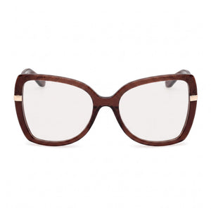 Guess Gu50245 Square Eyeglasses for Women — front view, Plastic