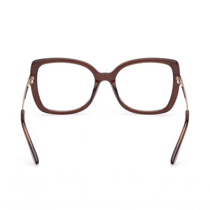 Guess Gu50245 Square Eyeglasses for Women — interior view, Polycarbonate demo lenses