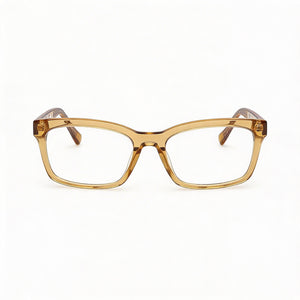 Guess Gu50252 Rectangle Eyeglasses for Men — front view, Plastic