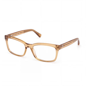 Guess Gu50252 Yellow Rectangle Eyeglasses for Men, Plastic frame