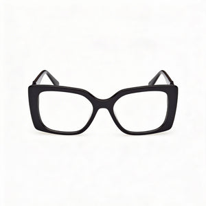 Guess GU50322 Rectangle Eyeglasses for Women — front view, Plastic