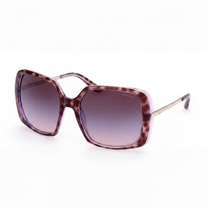 Guess GU778083Z60 Purple Square Sunglasses for Women, Gradient Violet lens