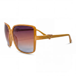 Guess GU7812S Beige, Brown Square Sunglasses for Women, Gradient Brown lens