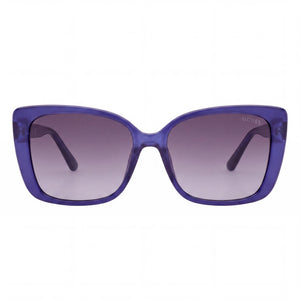 Guess GU7829 Butterfly Sunglasses for Women — front view, Injected frame