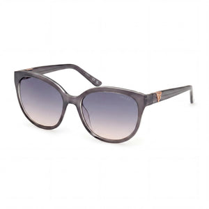 Guess GU7877-5620W Grey Oval Sunglasses for Women, Grey lens