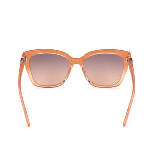 Guess GU7878 Rectangle Sunglasses for Women — interior view, Non-Polarized lens detail