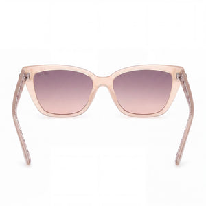Guess GU7919 Cat Eye Sunglasses Women — side view, Non-Polarized Gradient Beige lens