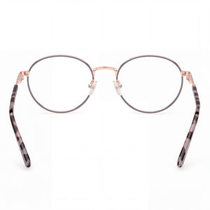 Guess GU8274 Round Eyeglasses for Women — front view, Metal