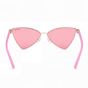Guess GU8286 Rectangle Sunglasses for Women — interior view, Non-Polarized lens detail