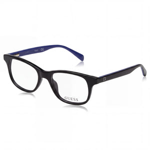 Guess GU9163 Black Rectangle Eyeglasses for Unisex, Composite frame