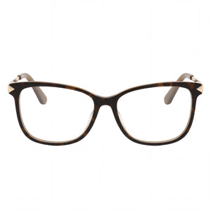 Guess Rectangle Eyeglasses for Women — front view, Pantographed Plastic