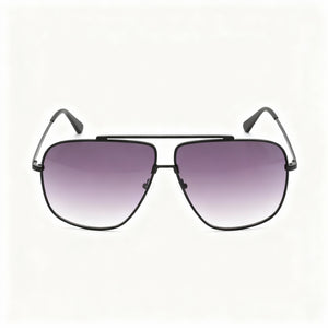 Guess Modern Aviator Sunglasses for Men — front view, Metal frame