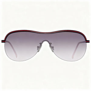 Guess Modern Wrap Sunglasses for Women — front view, Metal frame