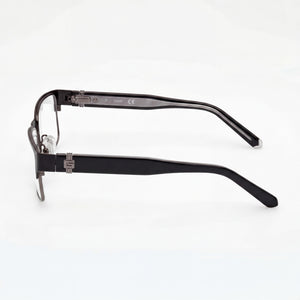 Guess Modern Rectangle Eyeglasses for Women — front view, Metal