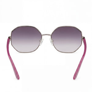 Guess Modern Round Sunglasses for Women — interior view, Non-Polarized lens detail