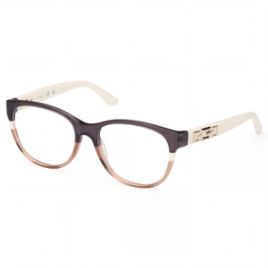 Guess MODERNO Gray Rectangle Eyeglasses for Women, Plastic frame