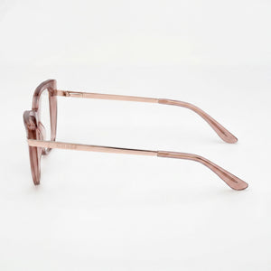 Guess Cat Eye Eyeglasses for Women — front view, Plastic frame