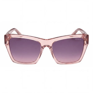 Guess Quadratisch Cat Eye Sunglasses for Women — front view, Acetate frame