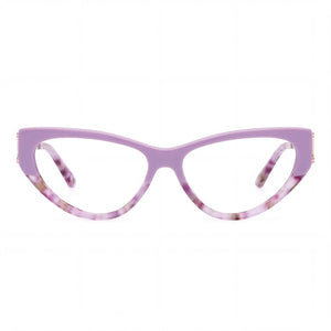 Guess S0373851 Cat Eye Eyeglasses for Women — front view, Plastic