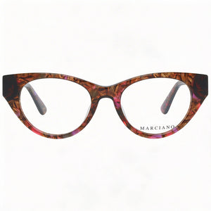 Guess S7221427 Cat Eye Eyeglasses for Women — front view, Pantographed Plastic