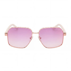 Guess Rectangle Sunglasses for Women — front view, Metal frame