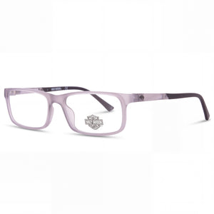 Harley-Davidson HD0151T Gray Rectangle Eyeglasses Unisex, Injected frame