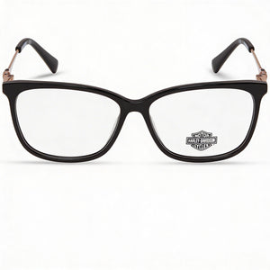 Harley-Davidson Hd0564 Rectangle Eyeglasses for Men — front view, Plastic