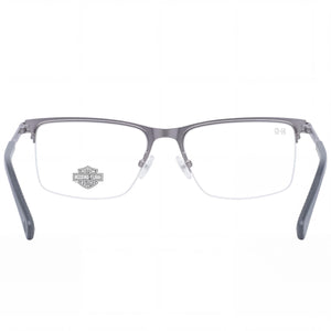 Harley-Davidson HD0979X Rectangle Eyeglasses Unisex — interior view, Polycarbonate demo lenses