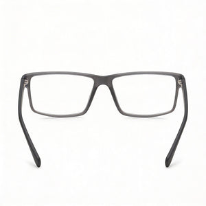 Harley-Davidson Hd0982 Rectangle Eyeglasses Unisex — side view, Gray Injected Ophtalmic temples